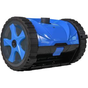 Generic Automatic Turbine Pool Cleaner for Large Inground Pool, Suction-Side Pool Vacuum Cleaner (Full Set), Blue