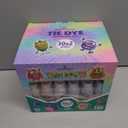 30 Colors Tie Dye Kit, Tie Dye Set for Kids, Pre-Filled Tye Dye Bottles, Non Toxic Permanent Fabric Dye Art Set, Easy DIY Fabric Art - Create Fun (30 Colors)