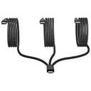 2 x Upgrade 4ft 3-in-1 USB-C to 3 USB-C Cable, USB C Splitter 1 in 3 Out Cord, Multi Charging Cable Compatible with iPhone 16/15, iPad Pro/Air, Samsung Galaxy S24, Moto, Google Pixel, LG, Camera