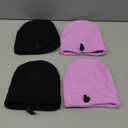 Cast Toe Socks for Women Men 4 Pack Cast Toe Cover Nonslip Protector to Keep Warm, Fits Ankle, Leg and Foot(Purple, Black)