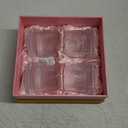 GLASSIQUE CADEAU Vintage Art Deco Speakeasy Lowball Glasses | Set of 4 | 9 oz Crystal Tumblers for Drinking Classic Gin, Rum, Vodka Bar Drinks | Round Short Rocks Glassware