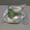 MARTINE MALL 2 Packs Peonies Artificial Flowers, Mixed White Blue Artificial Peonies, Silk Peonies Flowers Fake Peonies Artificial Peony Flowers for Centerpiece Table Wedding Party Home Decor