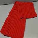 Winter Chunky Knit Scarfs Women's Thick Warm Knit Scarves Soft Long Chunky Knitted Scarf for Outddor Men & Women (6910in, Black)