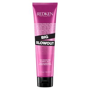 Redken Big Blowout Heat Protectant Gel - Provides All-Over Volume & Movement, Hair Shine & Frizz Control, Blowdry Gel For All Hair Types