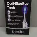 Whitening Electric Toothbrush for Adults, Professional 460nm Whitening Blue Light Tech, 31,000VPM Sonic & Oscillating Cleaning with Smart AI Sensor, 6-Month Long-Lasting Battery (Silver-purple)