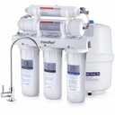 COMFEE’ CMP10 5-Stage Reverse Osmosis System, NSF Certified Water Filter for Under Sink, Easy DIY Installation, Ultra Safe Drinking Water Filtration System, Leak-Free RO System, 75 GPD