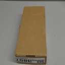 Sliding Glass Patio Door Handle Replacement Set, Zinc Diecast, Fits 1-3/8" to 2-1/4" Thick Doors, 3-15/16inch(10cm) Hole Spacing Keyed (Centered, Black)