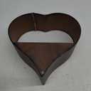 Metal Plant Hangers Indoor and Outdoor: Birthday Gifts for Women Mom Wife Father Garden Lovers - Rustic Heart Shape Hanging Planters Perfect for Window Wall Living Room Office Decor