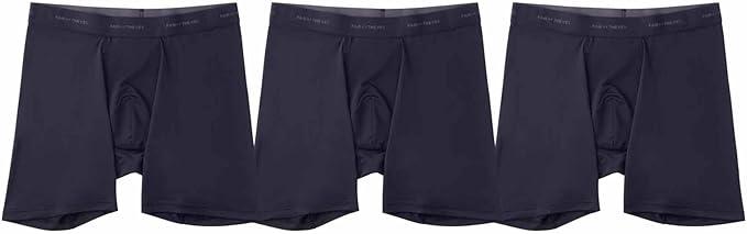 Pair of Thieves Men's Quick Dry Action Blend Long Boxer Briefs 3 Pack Moisture Wicking, Breathable & Lightweight for All Day Comfort, Mobility & Confidence No Ride Up Fit with Fly Black, Medium Pair of Thieves Men's Quick Dry Action Blend Long Boxer Briefs 3 Pack Moisture Wicking, Breathable & Lightweight for All Day Comfort, Mobility & Confidence No Ride Up Fit with Fly Black, Medium