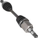 NEW Front Left CV Axle Driver Side Shaft Assembly fits for Mazda 3 2005-2013 2.0L 2.3L 2.5L, for Mazda 5 2006-2010&2012-2015 2.3L 2.5L, Manual & Automatic Trans, for 66-8175