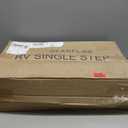 GEARFLAG Manual RV Step  Folding Aluminum Entry Step with Anti-Slip Surface, 440 lbs Capacity  for Camper, Trailer, Motorhome