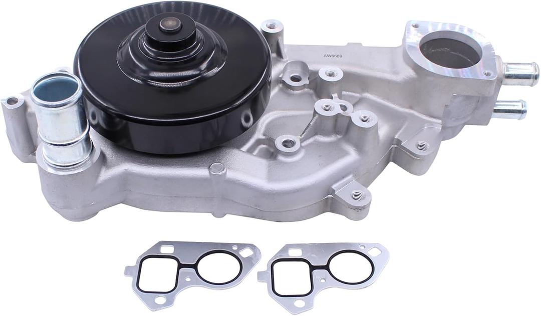 NewYall 6.2L Engine Water Pump with Gasket for Chevrolet Camaro V8 6.2L 6162cc 2010-2015