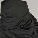 Spandex Table Cover, Universal Fitted Stretch Tablecloth for Party, Banquet, Wedding and Events-Black (48" x 30" (Square))