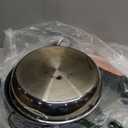 Pro DUXANO 12PC Nonstick Pots and Pans Set&Hybrid 3-Ply Stainless Steel Skillet, High Heat Sear&Fry, 2-Layer Ceramic Induction Cookware, 9H Scratch-Resistant & Anti-Warp,PFAS Free,All Cooktop/Dishwasher (Royal Blue)