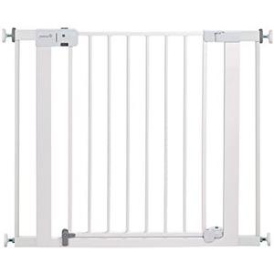 Safety 1st Easy Install Baby Gate for Doorways, Auto-Close Pressure-Mounted Magnetic Latch, Indoor Dog Gates, No Drilling, Fits 29"-38", White3 pack