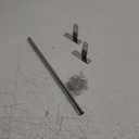 ASkinds Utensil Hanging Rack Stainless Steel Rail Hanger Rod Wall Mounted Pot Pan Lid Holder Cookware Storage Organizer with Sliding Hooks for Kitchen Bathroom