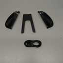 JSAUX Switch 2 Charging Grip for Switch 2, Magnetic Grip Controller Compatible with Switch 2 JoyPads, Play While Charging with LED Indicator& 1.5m/4.9ft Charger Cable-Black