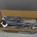 2-Step Stool with Handle for Elderly, Heavy Duty Non-Slip Step Stool for High Beds/Bathtub/Kitchen, Wide Anti-Slip Platform, Supports 450 lbs