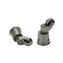 Semetall 4Pack Metal Vintage Swivel Round Cup Caster 2.6x1.5 Inch Swivel Wheel Caster for Furniture Chair Table(Bronze)