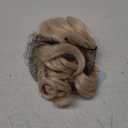 CAISHA Jumbo Hairpiece Scrunchy Updo Voluminous Curly Messy Bun Light Blonde G17L (light blonde #613 G17L)