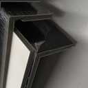 5 Pack 24x16in Wire Shelf Cover for Pantry, Closet, Kitchen  Waterproof PVC Wood-Look Wire Rack Covers for Shelves, Multiple No-Tool Installation (24x16x2in, Black)