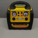 6 in 1 Jump Starter with Air Compressor 260 PSI Tire Inflator,Upgraded 1800A Peak 12V Portable Car Battery Jump Starter,400 Watt Inverter Power Station with AC/DC/USB Outlets (8.5L Gas/6L Diesel)