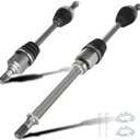 2 pcs Front CV Axle Shaft Assembly fits for Nissan Altima 07-12 (only for Automatic CVT Trans), 2013 Altima Only for Coupe BodyType, 08-13 Rogue FWD Only, 14-15 Rogue Select FWD (Only fit for FWD)