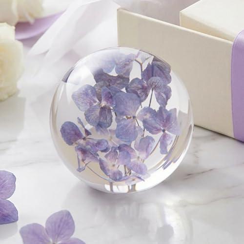 Zholp Resin Paperweight with butterfly, Eternal Bloom Keepsake for Desk Home Office, Unique Inspirational Gift for Women, Mom, Teacher, Valentine's Day