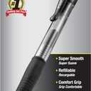 PILOT G2 Premium Refillable and Retractable Rolling Ball Gel Pens, Extra Fine Point, Black Ink, 12-Pack (31002)