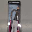 Tweezerman Smooth Finish Facial Hair Remover with Free Tweezerette, Pink (1 Count (Pack of 1))