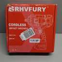 Srhvfuyr Cordless Impact Wrench 3/4 inch for Milwaukee 18V Battery, 1500FTLBS(2000N.m) High Torque Brushless Electric Impac Gun, With 3 Speed Modes Power Impact Driver(No Battery)