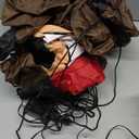 Joiedomi Hanging Christmas Inflatables Decoration, Christmas Inflatable Reindeer and Climbing Santa, Blow Up Santa with Build-in LED for Xmas Party Indoor, Outdoor, Yard, Garden, Lawn Decor