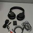 Wireless Headphones for TV, TV Headphones Wireless for Seniors, Versatile Charging Dock with Transmitter, Instant Audio Sync, 65-Hour Battery Life, Ideal Gift for Parents & Seniors (Black)