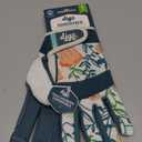 Digz Gardening Gloves, Garden Gloves for Women (Small (Pack of 1), Coral Floral Pattern)