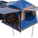 SUV Tent for Camping,Waterproof PU2000mm, Fits 5-8 People,Spacious Double Layer Design, Includes Rainfly & Storage Bag, 8FT L x 8FT W x 7.2FT H