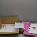 Children's Wooden Book Storage Unit Toy Chest Bookcase Montessori for Baby Bedroom and Playroom, Pink