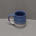 Bosmarlin Extra Large Ceramic Coffee Mug, 25 Oz, Dishwasher and Microwave Safe, Big Oversized Tea Cup for Office and Home (Blue)