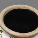 Vintage Vase for Flowers, Green Floral Chinoiserie Vase, Rustic Ceramic Vases, Large Ceramic Vases for Living Room, Office, Shelf, Tuscan Decor, Chinoiserie Decor, 7.8 Inch