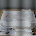 Acrylic Antler Chandelier Ceiling Light Fixtures, Deer Antler Chandelier Lighting, Resin Antlers Pendant Light for Dining Room, Living Room, Bedroom, Kitchen, Cabin, Farmhouse 32.3" 9 Lights (Gold)