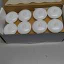 Homemory 24 Pack 3 Flameless Led Floating Candles, 200 Hour White Battery Operate Waterproof Tealights for Cylinder Vases, Centerpieces at Wedding Decor, Party, Pool