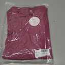 AUXDIO Women Bodycon Long Sleeve Dresses Casual V Neck Ruched Wrap 2026 Spring Fall Party Club Mini Dress (Pink, M)