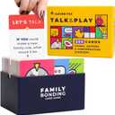 Clever Fox 250 Family Conversation Cards for Kids & Adults  Conversation Starter, Family Questions & Talk Game for Fostering Healthy Relationships  Great During Dinner Table Talk