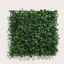 12 Pcs Artificial Grass Wall Panel Backdrop, 10"x 10" Grass Wall Panels, Boxwood Faux Green Panels for Outdoor Indoor Green Wall Decor, Party Wedding Garden Fence Decorations