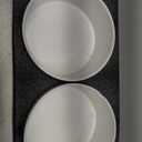 Non-Slip Ceramic Dog Bowls,6" Dog Food and Water Bowl Set with Silicone Base, 32oz/4cups Weighted Flip-Proof Pet Feeding Bowl for Medium Dogs (Medium,White)