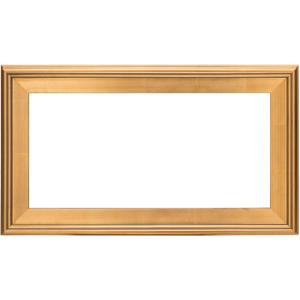 Creative Mark 12x24 Plein Air Style Frame, Hand Leafed Gold, Museum Quality