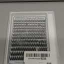 Fluffy Wispy Lash Clusters Kit Natural Eyelashes Clusters D Curl Cluster Eyelash Extensions Lightweight Individual Lashes DIY Eyelash Extension Kit with Waterproof Lash Cluster Glue