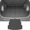 powoq Trunk Mat Compatible with 2019 2020 2021 2022 2023 2024 2025 Toyota RAV4 Cargo Mat TPE Cargo Liner Trunk Liner Replacement for 2019-2025 Toyota RAV4 Accessories (Fit 2019-2025, Rear Trunk Mat)