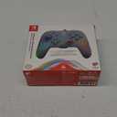 PDP Afterglow Wave Enhanced Wired Nintendo Switch Pro Controller, 8 Colors RGB LED, Dual Programmable Gaming Buttons, Volume Control, 3.5mm headphone jack, Officially Licensed by Nintendo, Grey
