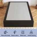 10 Inch High Profile Twin Box Spring, Heavy Duty Metal Frame Mattress Foundation with Fabric Cover, Easy Assembly, Noise-Free (10 Inch, Twin)