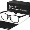CCVOO Reading Glasses for Women/Men, Eyeglasses, Blue Light Readers for Women/Men, Computer Eye Glasses, Cheaters, 2.0 x